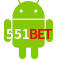Aplicativo 551BETbet para Android